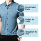 Men's Casual Plaid Short Sleeve Shirt