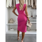 Elegant Sleeveless Slit Dress