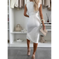 Elegant Sleeveless Slit Dress