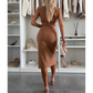 Elegant Sleeveless Slit Dress