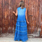 🌴Summer Specials🌴Fashion V-Neck Sleeveless Layered Ruffled Dress