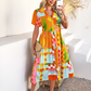 🌴Summer Specials🌴Women's Casual Boho V-Neck Dress