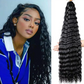 Deep Wave Curly Crochet Braiding Hair for Women
