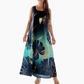 💖LAST DAY SALE 50% OFF💖Women’s Loose Printed Sleeveless Maxi Dress