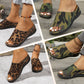 Women's Casual Beach Open-Toe Slide Sandals