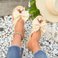 ✨Women’s Comfortable Stylish Flip Flops with Bow Decoration