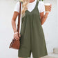 Women's Sleeveless Short Jumpsuit with Pockets