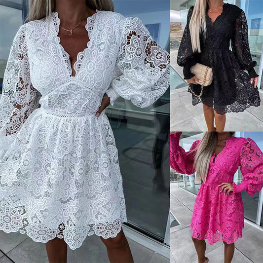 Women’s Sexy Cutout Lace Dresses