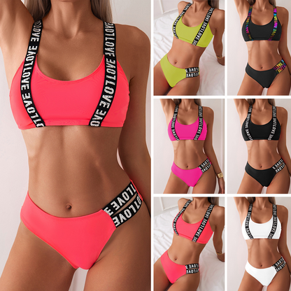 Women's Sexy Printed Two-Piece Swimsuit