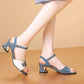 Women's Fashion Chunky Heel High Heels