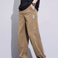 Casual Fashion Straight Leg Dropped Jeans