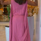 Women's Elegant Sleeveless Button Down Shirt Long Dress