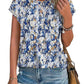 Women's Fashion Printed Round Neck Short Sleeve T-Shirt