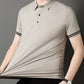 Men's Fashion Lapel Short Sleeve Top