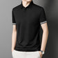 Men's Fashion Lapel Short Sleeve Top