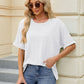 Women's Minimalist Summer Plain T-Shirt