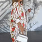 Women's Stylish Floral Print Top & Pants Two-Piece Set