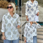 Women's Casual Botanical Print Shirt