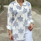 Women's Casual Botanical Print Shirt