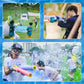 Summer Fun Water Pistol with Strobe Flashing Light & Auto-Fire Mode