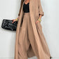 Women's Casual Cardigan Wide Leg Pants 2 Pieces Set