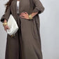 Women's Casual Cardigan Wide Leg Pants 2 Pieces Set