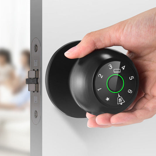 Spherical Multi-Unlock Smart Fingerprint Lock