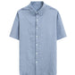 Men's Casual Button Down Textured Shirt