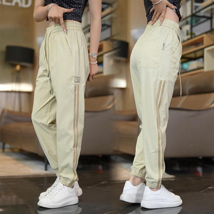 Stylish Casual Breathable Ice Silk Pants