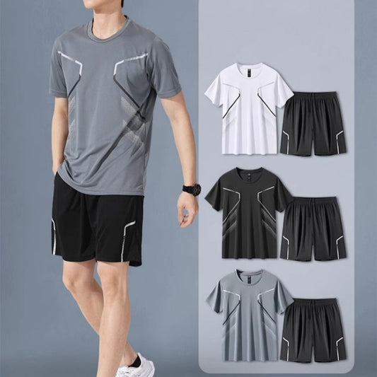 Men’s Quick Dry T-Shirt & Shorts Set