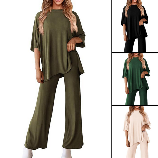 💖LAST DAY SALE 60% OFF💖Women's Casual Top & Pants Set