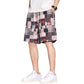 Men's Casual Color-Block Shorts