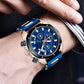 Large Dial Calendar Quartz Business Watch