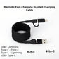 ⏳Time-limited Special⏰Multi-Compatibility Magnetic Fast-Charging Braided Charging Cable