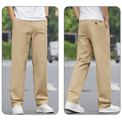 Men's Casual Breathable Straight-Leg Pants
