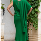 🛍️50% OFF👗Women’s Asymmetric Drape Midi Dress