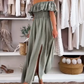 Women’s Stylish Off-Shoulder Ankle Length Dress