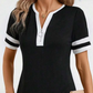 Women's Short Sleeve Half Zip Dress