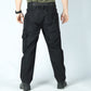 Men's Solid Color Breathable Long Cargo Pants