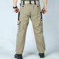 Men's Solid Color Breathable Long Cargo Pants
