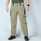 Men's Solid Color Breathable Long Cargo Pants