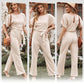 Women’s High Waist Wide Leg Jumpsuit🌙 Free £15 Moon & Star Necklace with order! 🎁