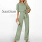 Women’s High Waist Wide Leg Jumpsuit🌙 Free £15 Moon & Star Necklace with order! 🎁