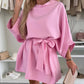 Women's Fashionable Loose Dolman Sleeve Dress