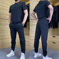🏃‍♂️Men's Casual Sports Short-Sleeved Shirt & Pants 2-Piece Set