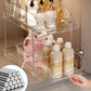 Multifunctional pull-out organizer for under the bathroom sin
