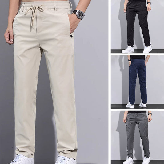 Men’s Causal Slim Fit Straight Leg Pants