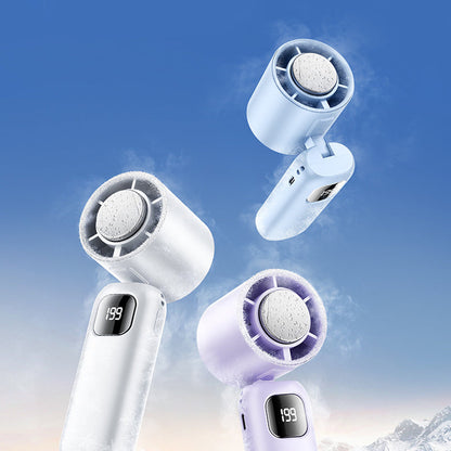 Portable & Rechargeable Handheld Cooling Fan