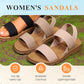 Women's Non-Slip Casual Sandals with Wide Elastic Straps 