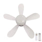 2-in-1 Remote-Controlled Ceiling Fan with LED Light